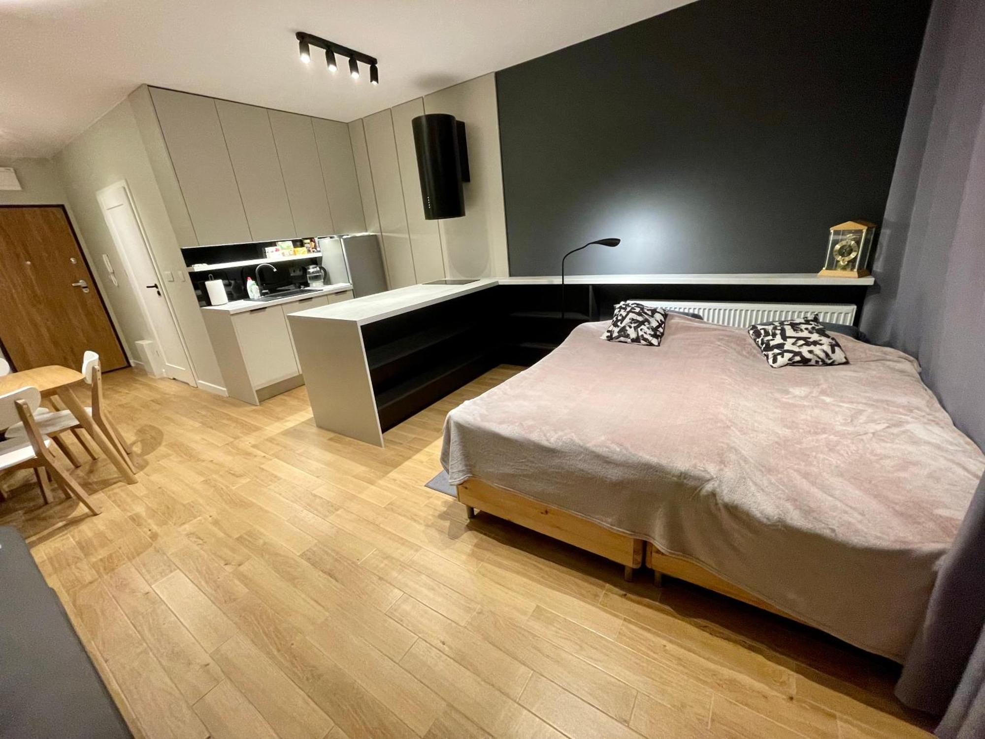 바르샤바 Time&House Pileckiego Przy Centrum Onkologi I Klinice Novum Apartament Na Wylacznosc Pokoj,Sypialnia,Lozko, Lazienka,Kuchnia 아파트 외부 사진
