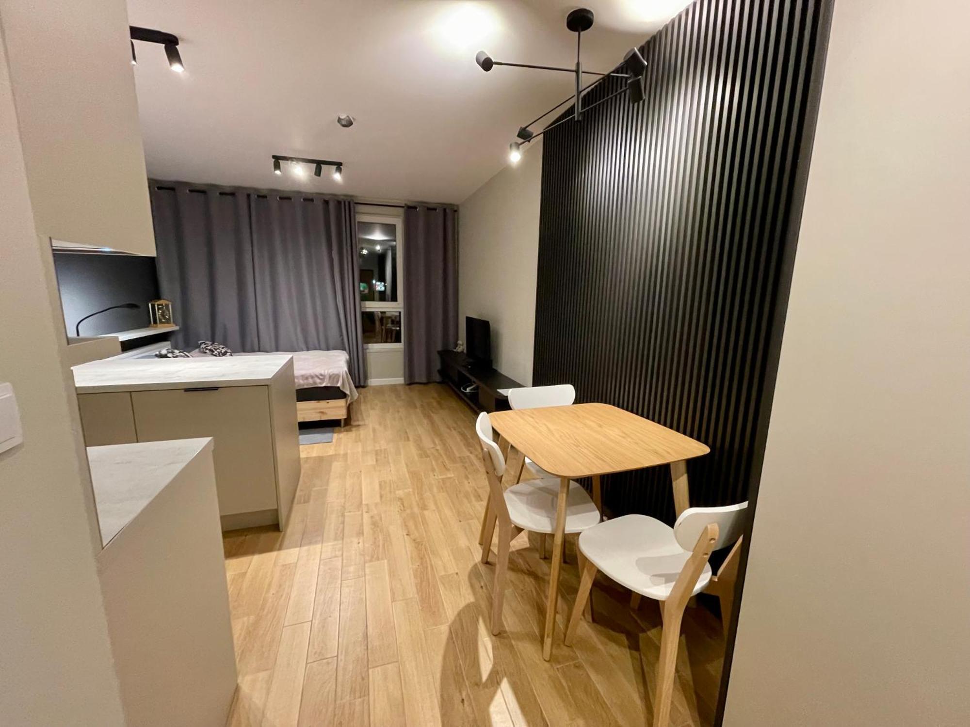 바르샤바 Time&House Pileckiego Przy Centrum Onkologi I Klinice Novum Apartament Na Wylacznosc Pokoj,Sypialnia,Lozko, Lazienka,Kuchnia 아파트 외부 사진